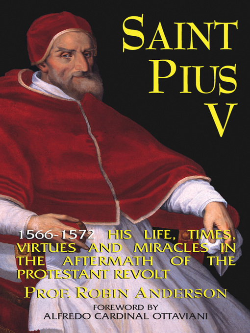 Title details for St. Pius V by Robin Anderson - Wait list